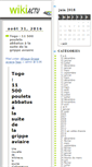 Mobile Screenshot of fr.wikiactu.com