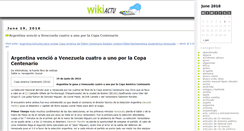 Desktop Screenshot of es.wikiactu.com